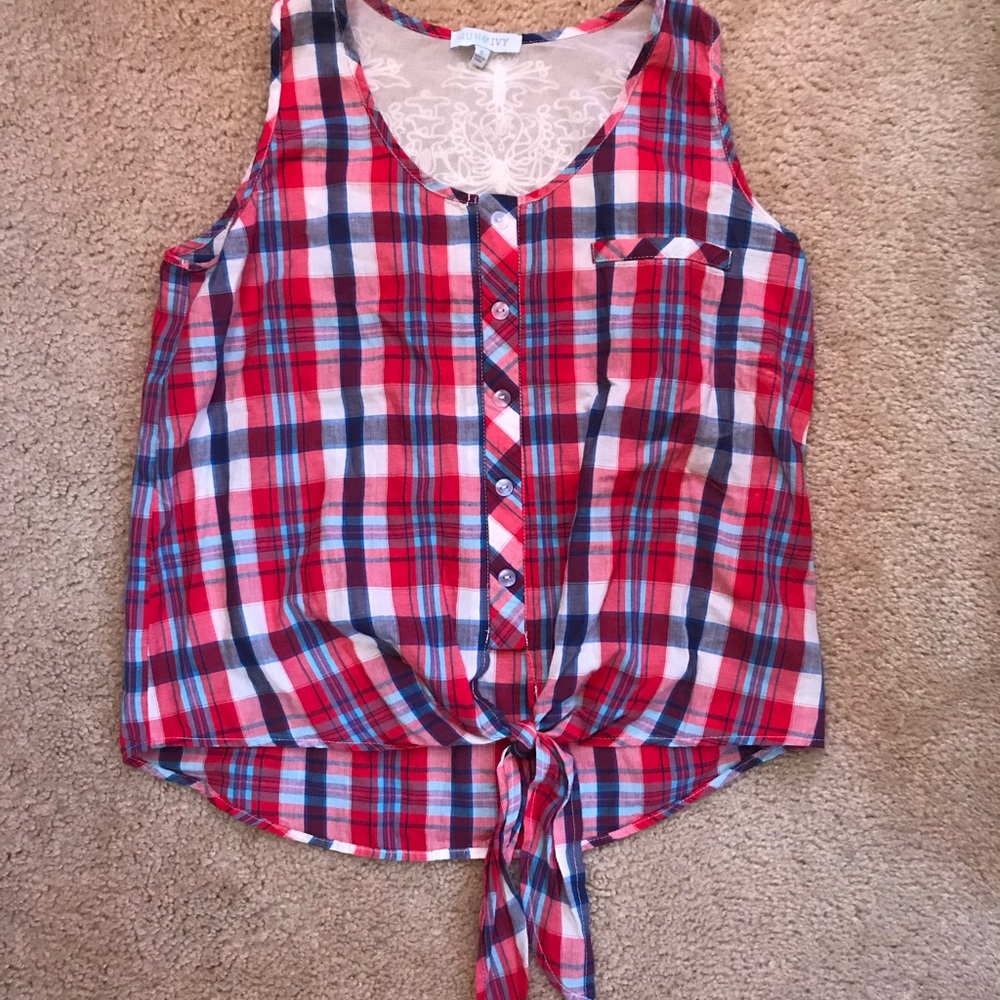 Red, White, & Blue Tank Top